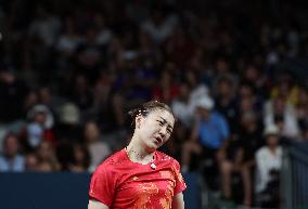 (PARIS2024)FRANCE-PARIS-OLY-TABLE TENNIS