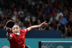 (PARIS2024)FRANCE-PARIS-OLY-TABLE TENNIS