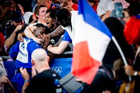 Paris 2024 - Judo - Maxime-Gael Ngayap Hambou Wins Bronze