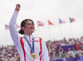 Paris 2024 - BMX Freestyle Women's Medal Ceremony