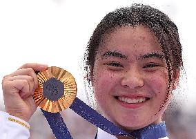 Paris 2024 - BMX Freestyle Women's Medal Ceremony