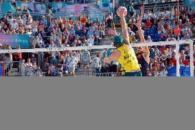 Olympic Games Paris 2024 - Men's Beach Volley - Italy vs Australia