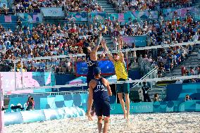 Olympic Games Paris 2024 - Men's Beach Volley - Italy vs Australia