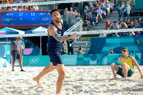 Olympic Games Paris 2024 - Men's Beach Volley - Italy vs Australia