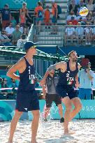 Olympic Games Paris 2024 - Men's Beach Volley - Italy vs Australia