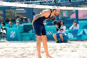 Olympic Games Paris 2024 - Men's Beach Volley - Italy vs Australia