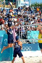 Olympic Games Paris 2024 - Men's Beach Volley - Italy vs Australia