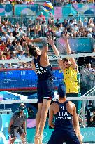 Olympic Games Paris 2024 - Men's Beach Volley - Italy vs Australia