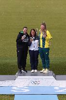 Paris 2024 - Shooting Trap Women Medal Ceremony