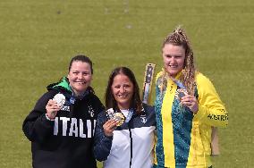 Paris 2024 - Shooting Trap Women Medal Ceremony