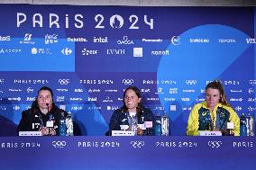 Paris 2024 - Shooting Trap Women Medal Ceremony