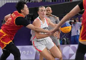 (PARIS2024) FRANCE-PARIS-OLY-3x3 BASKETBALL