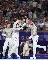 (PARIS2024)FRANCE-PARIS-OLY-FENCING