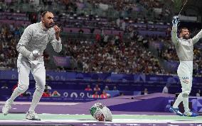 (PARIS2024) FRANCE-PARIS-OLY-FENCING