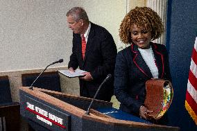 DC: The White House Daily Press Briefing with Agriculture Secretary Tom Vilsack and National Security Communications Advisor Joh