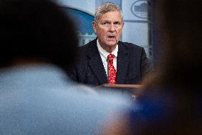 DC: The White House Daily Press Briefing with Agriculture Secretary Tom Vilsack and National Security Communications Advisor Joh