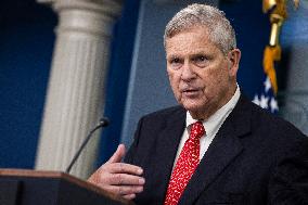 DC: The White House Daily Press Briefing with Agriculture Secretary Tom Vilsack and National Security Communications Advisor Joh