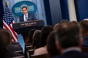 DC: The White House Daily Press Briefing with Agriculture Secretary Tom Vilsack and National Security Communications Advisor Joh