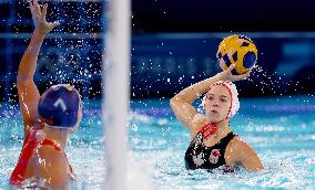 (PARIS2024) FRANCE-SAINT-DENIS-OLY-WATER POLO