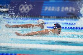 Paris 2024 - 200m Butterfly - Leon Marchand Wins Gold