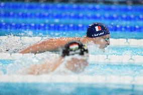 Paris 2024 - 200m Butterfly - Leon Marchand Wins Gold