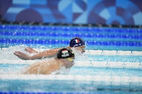 Paris 2024 - 200m Butterfly - Leon Marchand Wins Gold