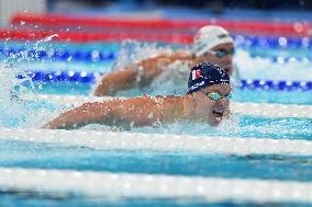 Paris 2024 - 200m Butterfly - Leon Marchand Wins Gold