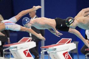 Paris 2024 - 200m Butterfly - Leon Marchand Wins Gold