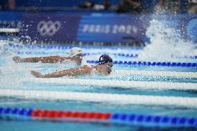 Paris 2024 - 200m Butterfly - Leon Marchand Wins Gold