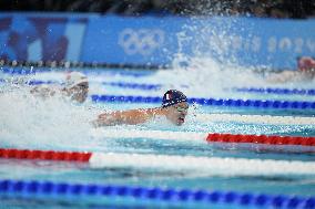 Paris 2024 - 200m Butterfly - Leon Marchand Wins Gold