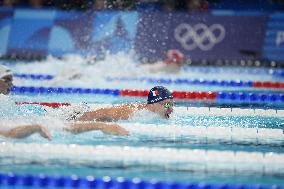 Paris 2024 - 200m Butterfly - Leon Marchand Wins Gold