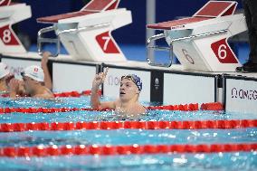 Paris 2024 - 200m Butterfly - Leon Marchand Wins Gold