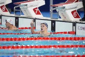 Paris 2024 - 200m Butterfly - Leon Marchand Wins Gold