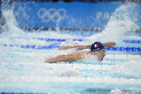 Paris 2024 - 200m Butterfly - Leon Marchand Wins Gold