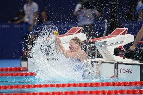 Paris 2024 - 100m Freestyle - Sarah Sjoestroem Wins Gold