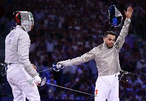 (PARIS2024) FRANCE-PARIS-OLY-FENCING