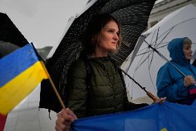 Ukraine POW Support Rally In Vilnius