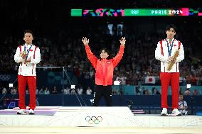 (PARIS2024)FRANCE-PARIS-OLY-ARTISTIC GYMNASTICS