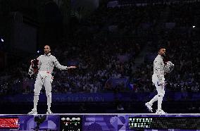 (PARIS2024) FRANCE-PARIS-OLY-FENCING