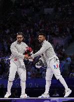 (PARIS2024) FRANCE-PARIS-OLY-FENCING