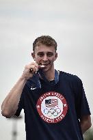 Paris 2024 - Fans welcome medalists at the Parc des Champions in Paris FA