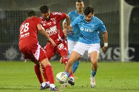 Friendly football match - Napoli vs Brest