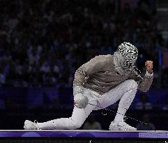 (PARIS2024) FRANCE-PARIS-OLY-FENCING