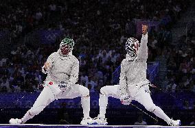 (PARIS2024) FRANCE-PARIS-OLY-FENCING