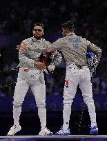 (PARIS2024) FRANCE-PARIS-OLY-FENCING