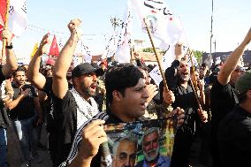 IRAQ-BAGHDAD-HASHD SHAABI FIGHTERS-FUNERAL