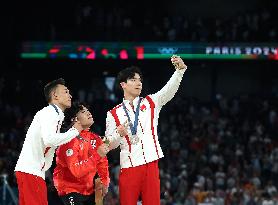 (PARIS2024)FRANCE-PARIS-OLY-ARTISTIC GYMNASTICS