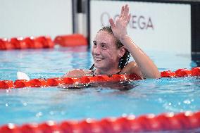 Paris 2024 - 1500m Freestyle - Anastasiia Kirpichnikova Wins Silver