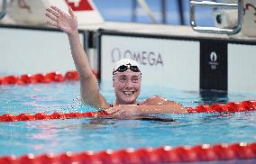 Paris 2024 - 1500m Freestyle - Anastasiia Kirpichnikova Wins Silver