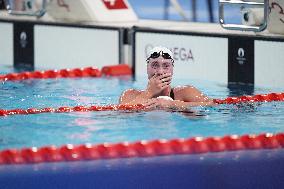 Paris 2024 - 1500m Freestyle - Anastasiia Kirpichnikova Wins Silver